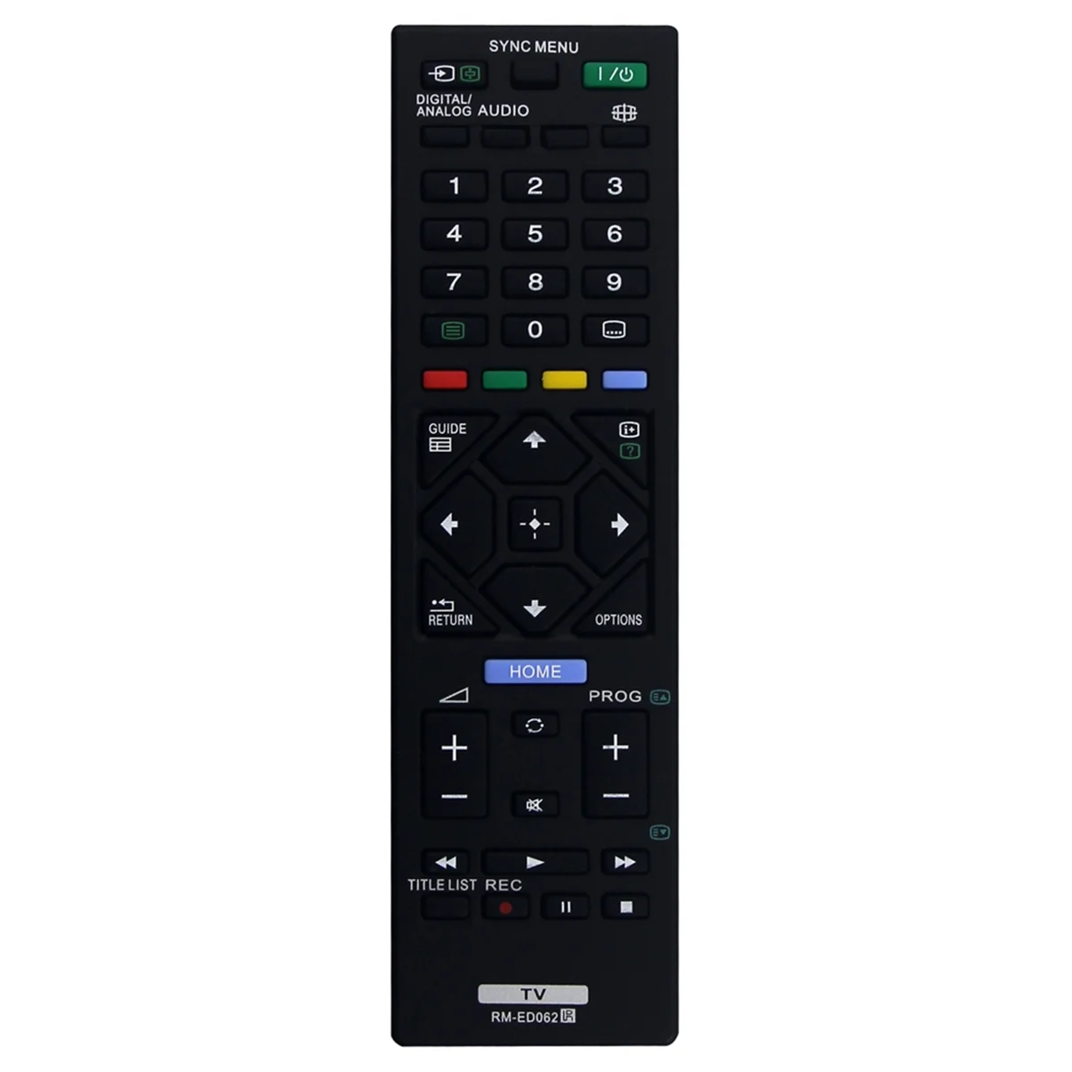 ABAC-RM-ED062 Remote Control for Sony Smart LCD LED TV RMED062 KDL-40R470A KDL-46R470A KDL-46R473A KDL-40R485B