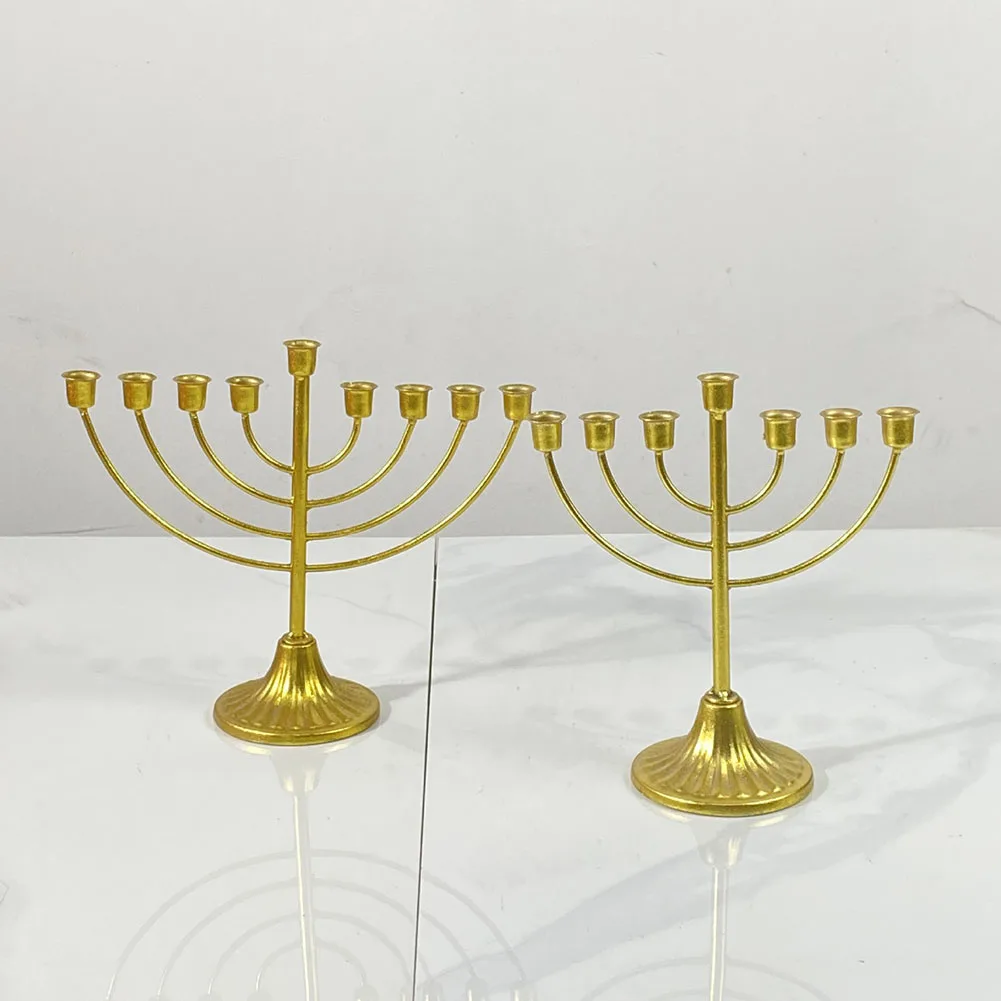 Candle Holder Menorah Hanukkah Menorah 7/9 Branch Menorah Hanukkah Candle Holder