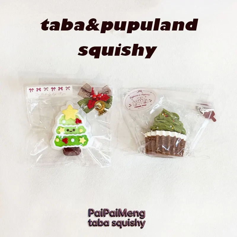 

Christmas squeeze fun set made of food-grade safe materials relieves hand tension and emotions soft and cute stress relief toy