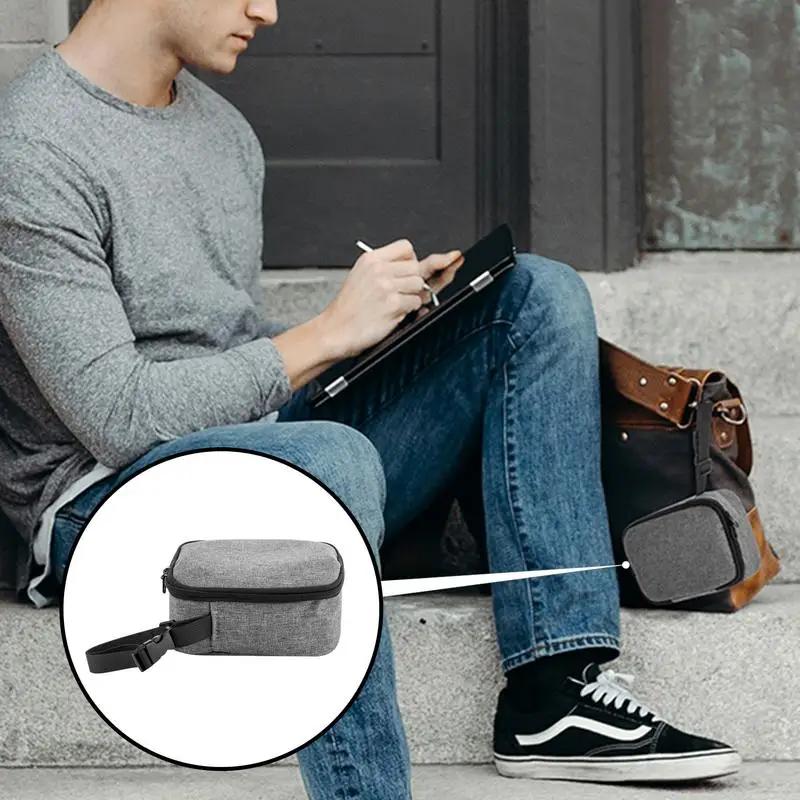 Portable Travel Cable Organizer, Linha de Dados USB, Carregador Plug Storage Bag, Acessórios eletrônicos