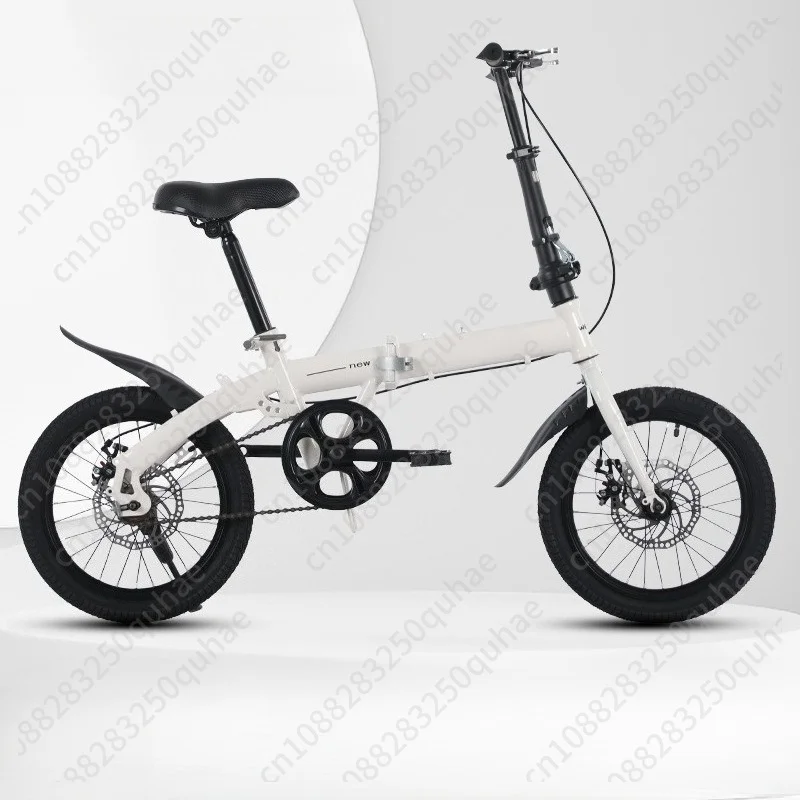 Folding bicycle variable speed disc brake no assembly mini small wheel 21 inch can be put into car trunk bicycle