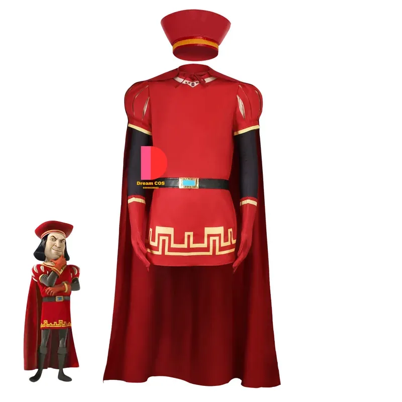 

Lord Farquaad Cosplay Costume Shrek Carnival Uniform Wig Anime Halloween Exclusive Design Party Costumes Women Budget-Friendly
