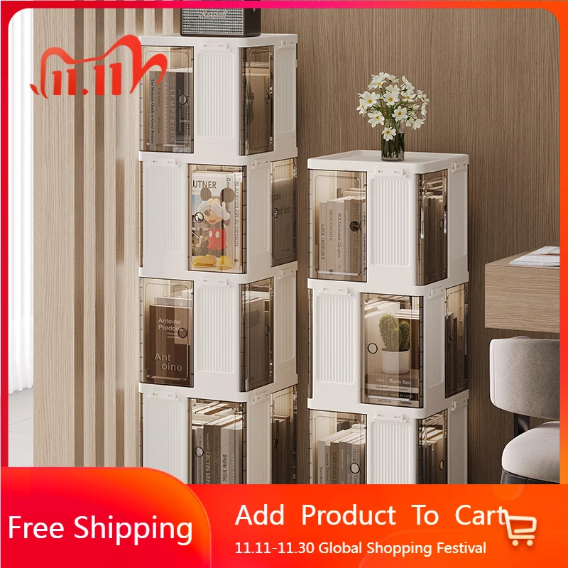 

Minimalist Office Bookcases Aesthetic Luxury Personalized Storage Story Book Shelf Living Room Corner Estanteria Home Furniture