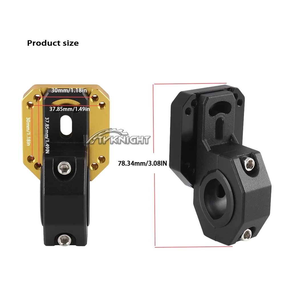 New Motorcycle Universal GPS Holder Mount Navigation Bracket For BMW F800GS NX400 CB500X 450MT Versys650 XL750 Fit 12MM 22MM - Image 6