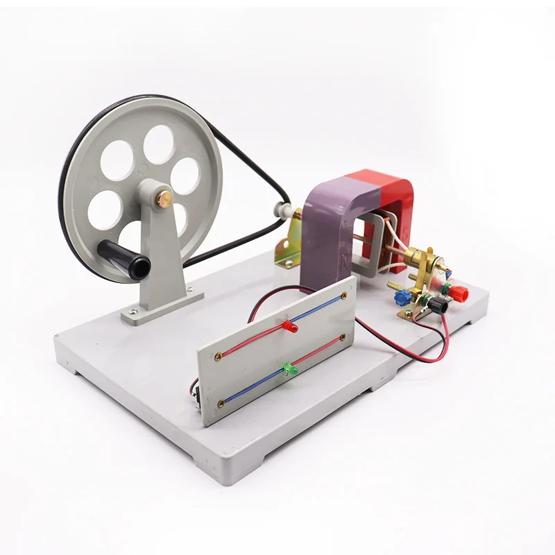 

Ручная модель генератора электроэнергии, электрический генератор, физический эксперимент, образовательные игрушки