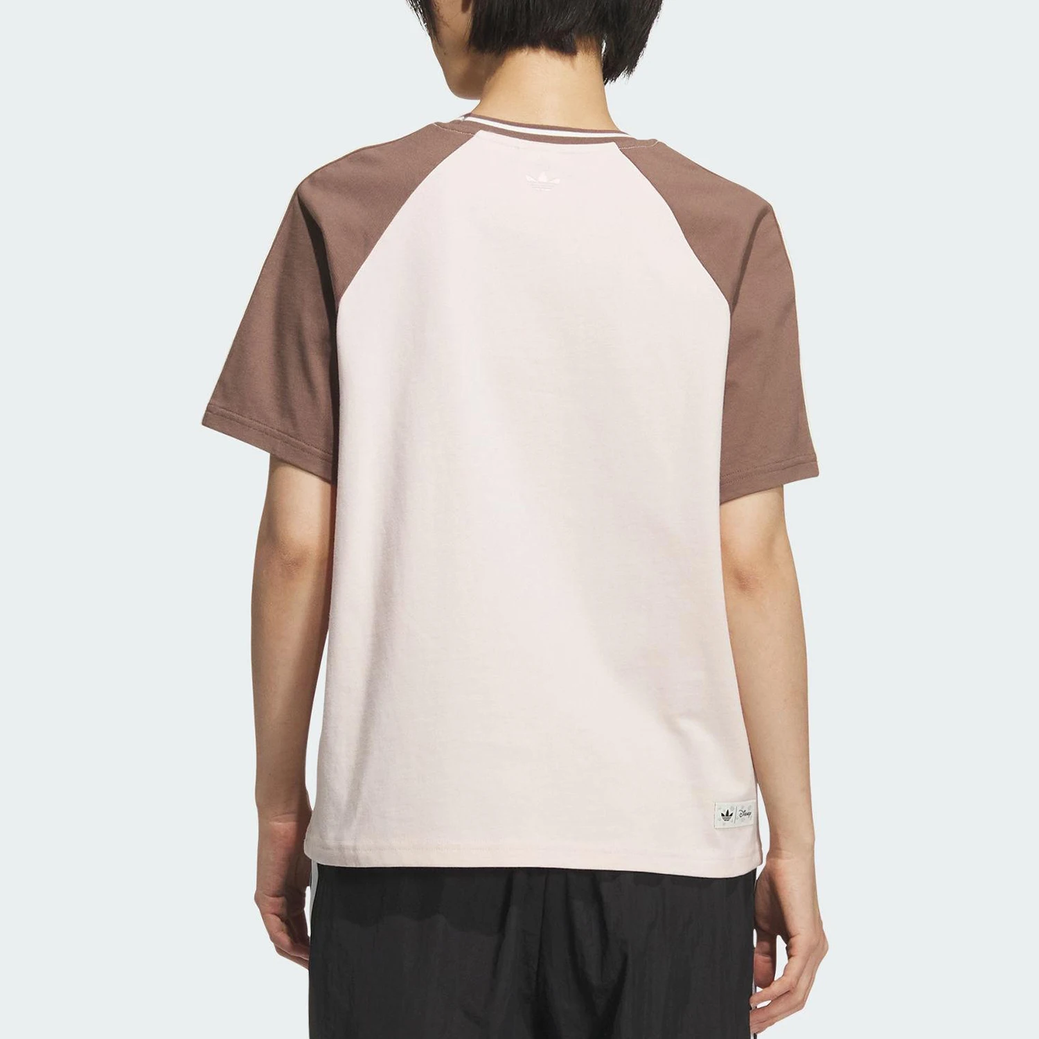 Adidas Authentic Three Leaves Women's Loose Stitching Breathable Daily Short Sleeve KG6699