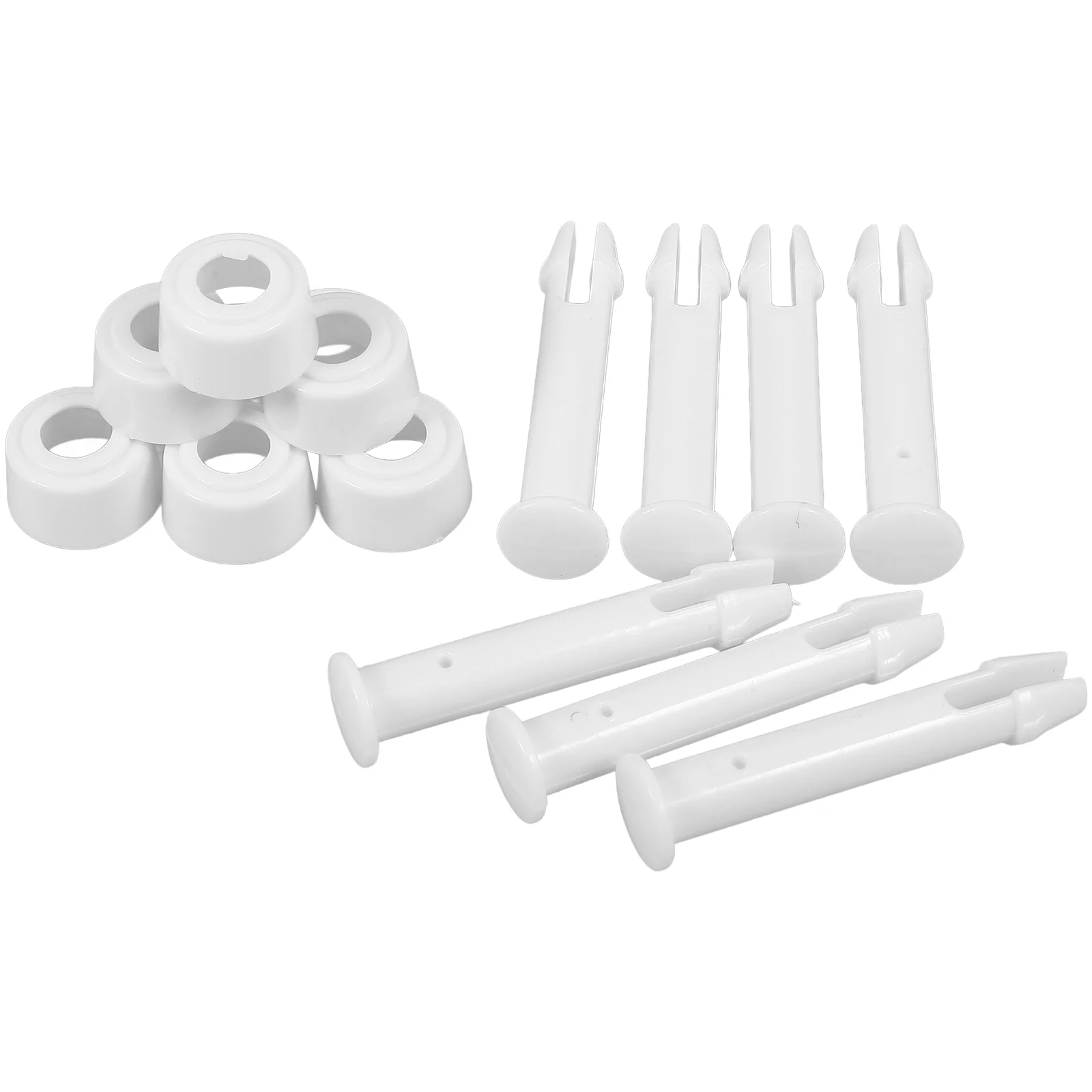 

12pcs Swimming Accessories Set Pool Skimmer Net Locking Pin Leaf Rake Attachment Pin Pool Vacuum Head Skimmer Bolt Replacement