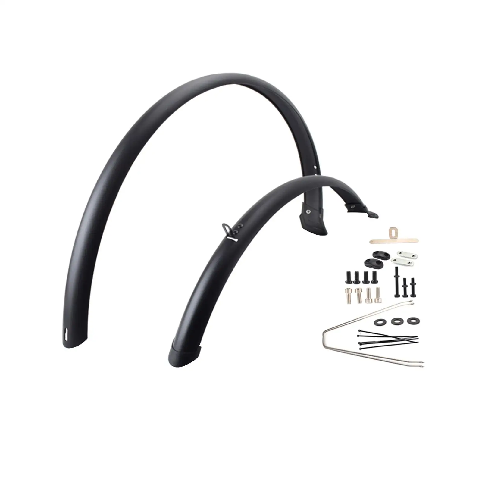 2pcs Road Bike Fenders Bicycles Tire Protector Wheel Protection Mountain Bike Mud Guards for Bicycle Water 700C Rain Outdoor