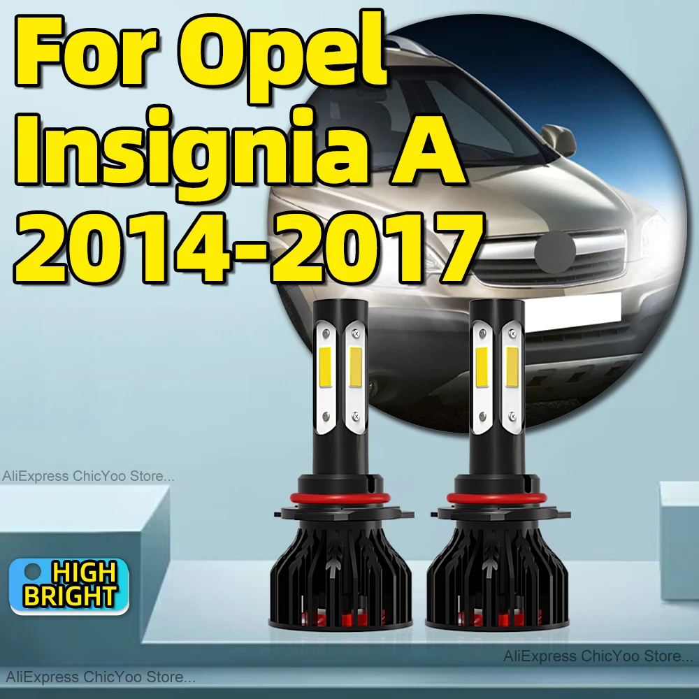 

30000LM 180 Вт мощные светодиодные лампы для фар автомобиля Turbo 12 В автомобильные аксессуары для Opel Insignia A 2014 2015 2016 2017