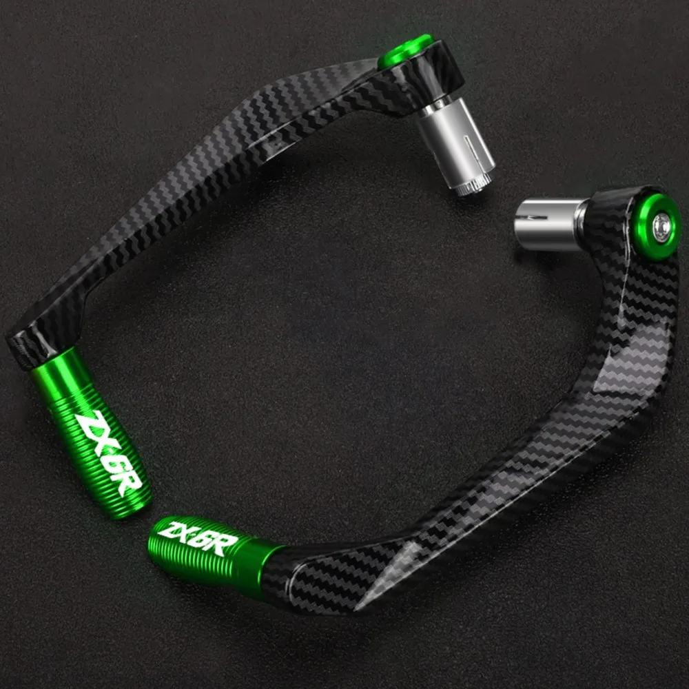 

Motorcycle Handlebar Brake Clutch Levers Protector Guard Handle Bar FOR KAWASAKI ZX6R ZX-6R 2017 2018 2019 2020 2021 2022 2023