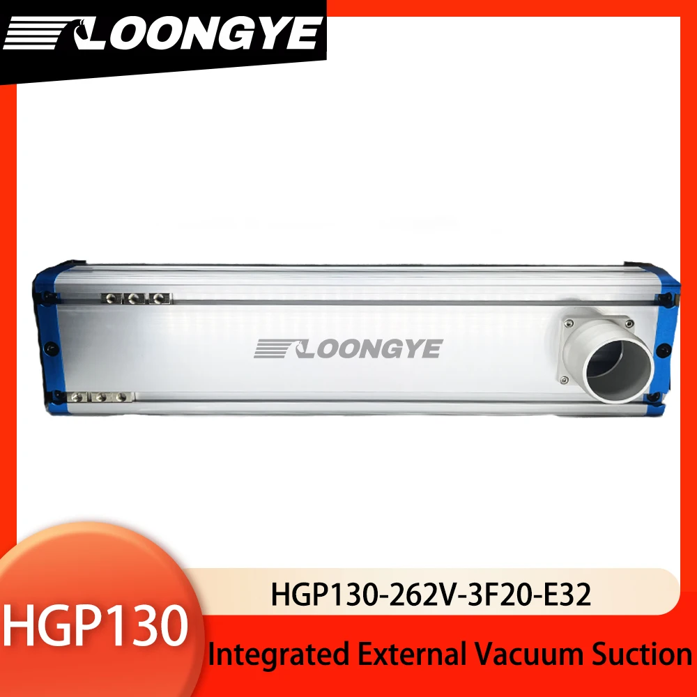 LOONGYE Integrated Sponge HGP130 External Vacuum Generator Area Gripper System Heavy Duty Packing HGP130-262V-3F20-E32