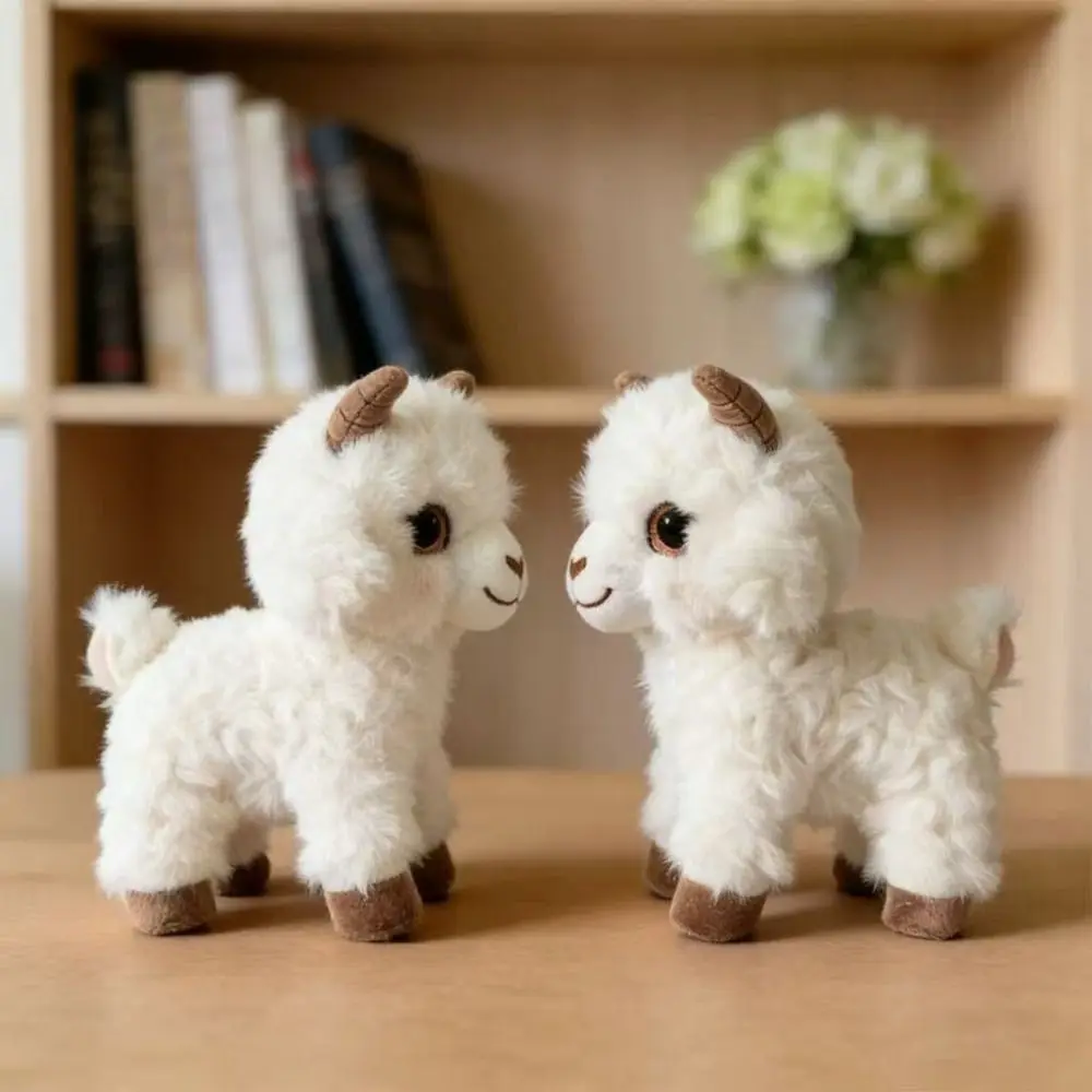Cute PP Lamb Keychain Realistic Style Keychain Attachment Sheep Cute Style Texture Bag Decoration Keepsake