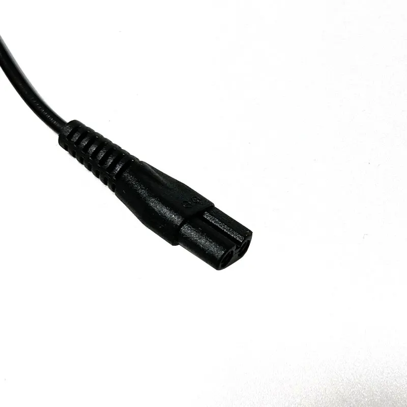 Cable cargador de 45cm Compatible con el cuidado de la afeitadora eléctrica, Cable de carga de repuesto, adaptador de fuente de alimentación