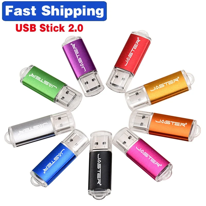 

Fast Shipping 64GB USB Flash Drive 32GB USB Stick 2.0 16GB Pen Drives Pendrive 8GB External Storage 4GB Memory Stick U Disk 128G