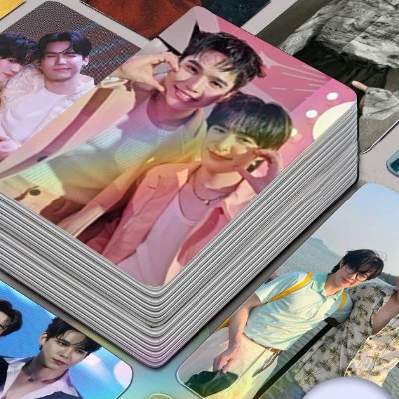 

30/50PC No Repeat Maxnat Magazine Cover HD Poster Photo Thai TV Two Worlds Drama Stills Double-side Print 3 Inch Card