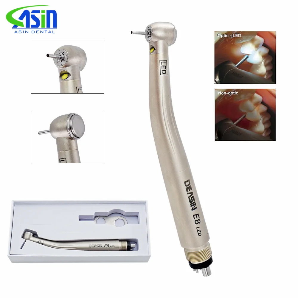 Dental laboratory equipment Dy LED high speed air turbine handpiece max 2holes/4 holes Dentistry tools