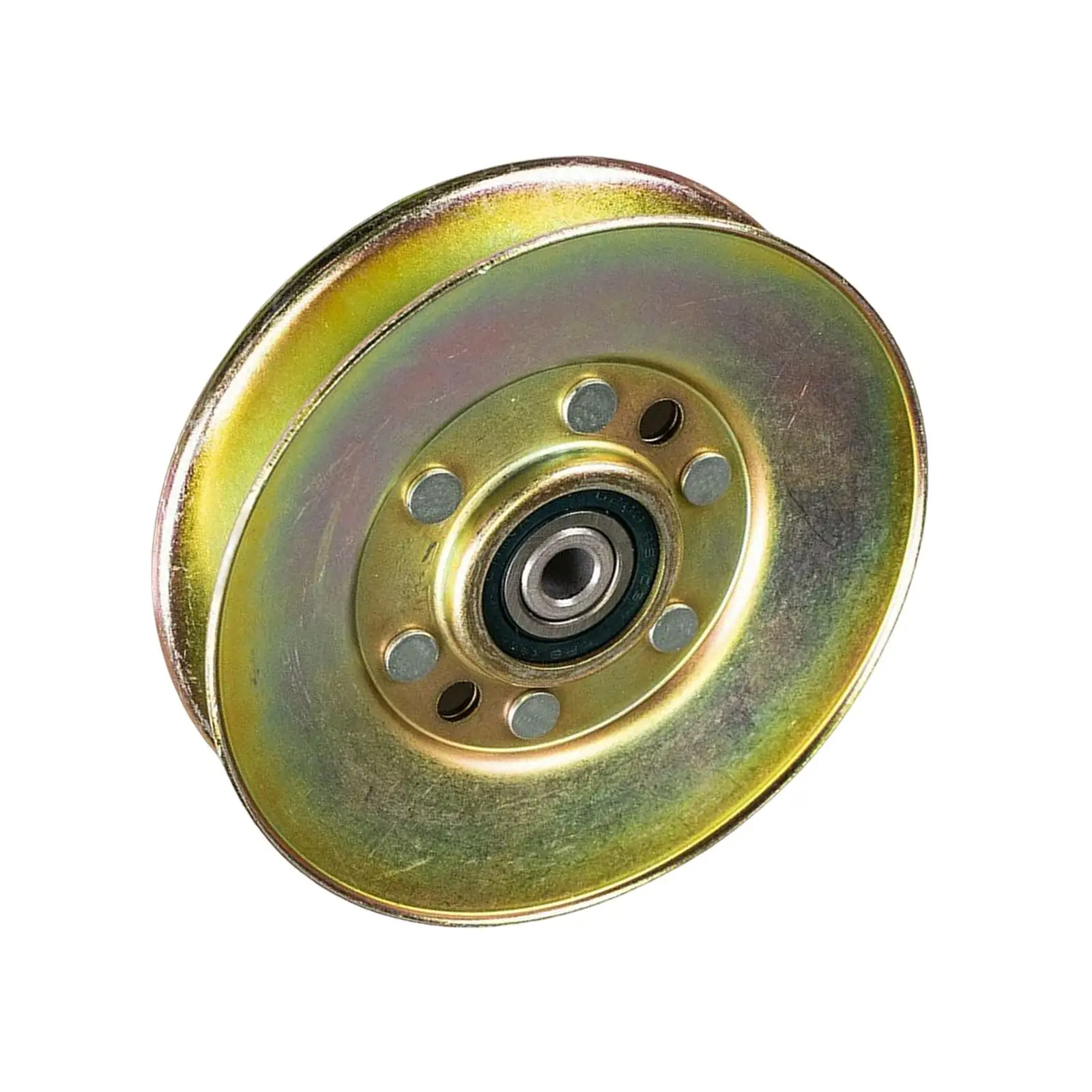 Metal Flat Idler Pulley Replacement Attachment 1-1/8\