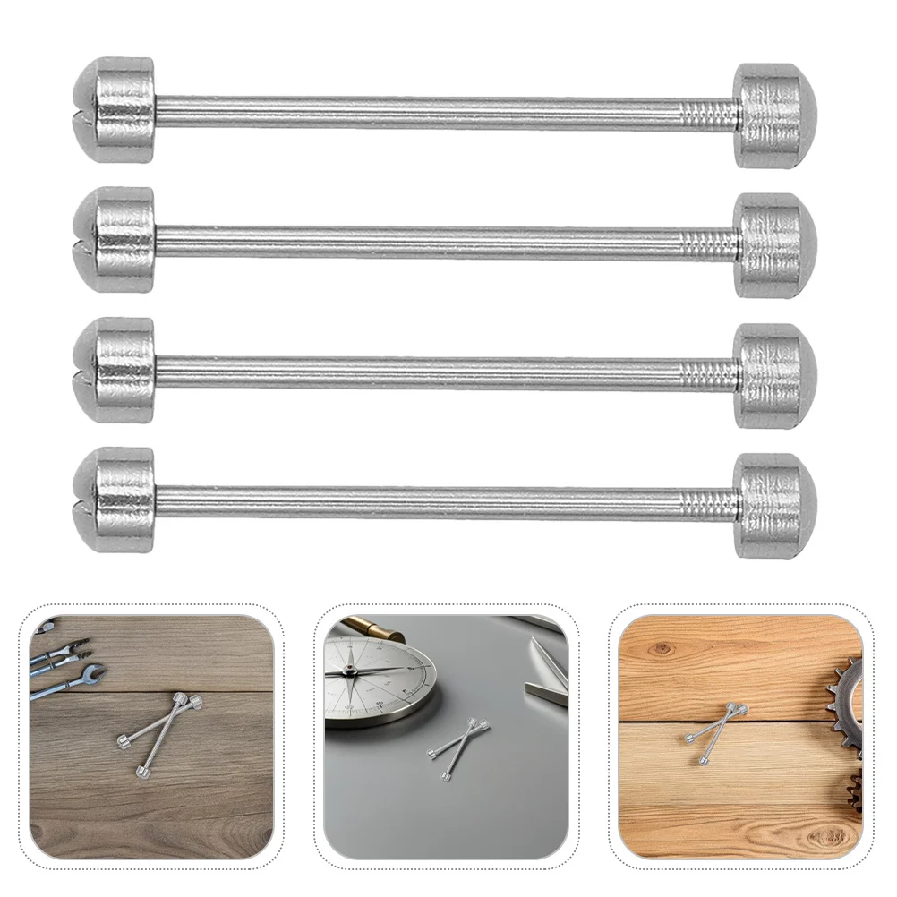 

4Pcs Watch Screw Tube Rod Pins 16mm Steel Replacement Watch Band Parts Strap Repair Tools Watchmaker Kit Steel Rod Watchmaking