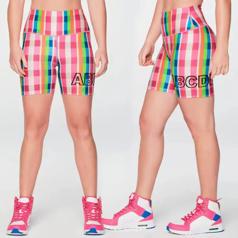 

Fluorescent Color Fitness Sports Shorts
