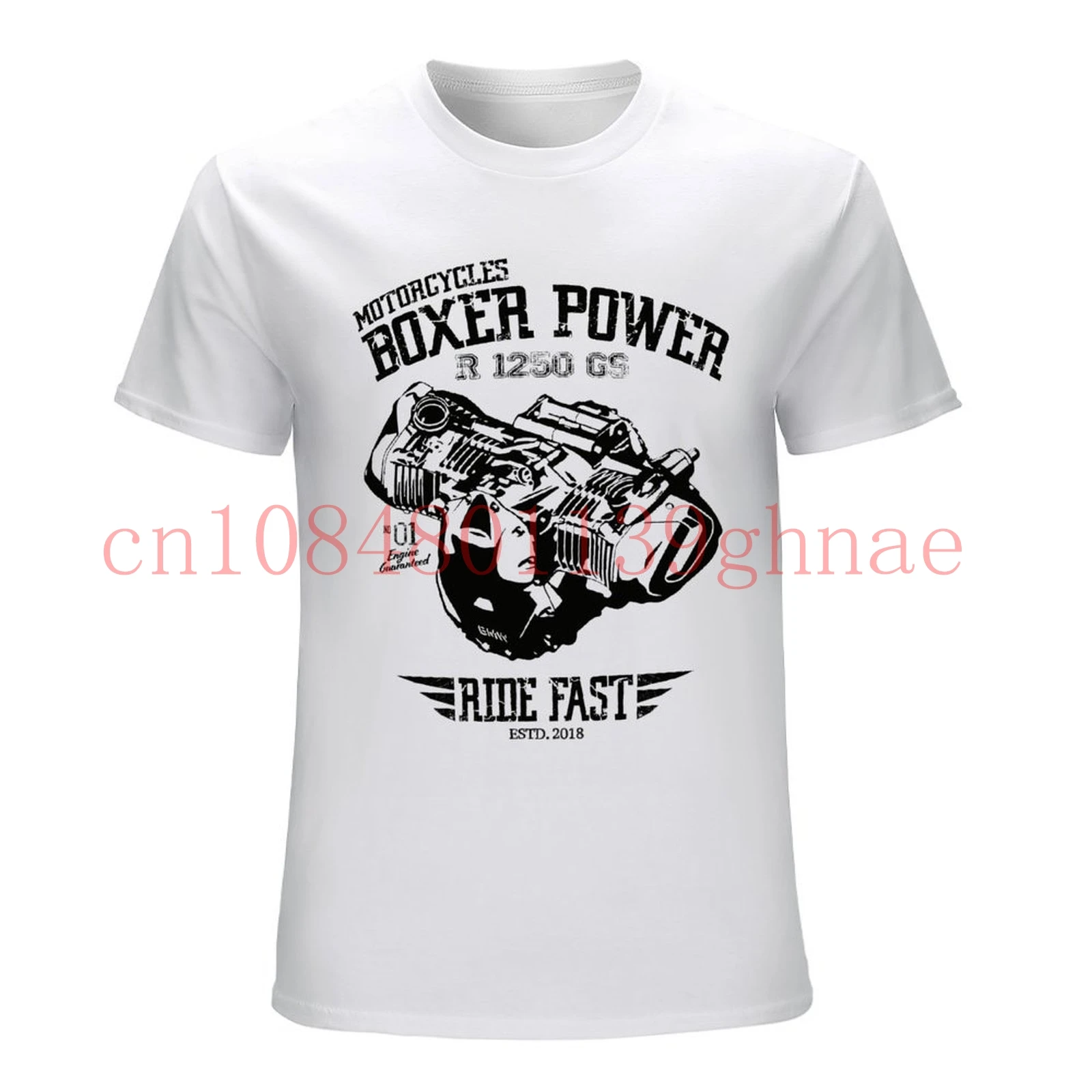 2019 Funny T-Shirt R1200Gs R1250 Gs Exclusive Adventure Boxer Power Engine Motorrad  Unisex Tee