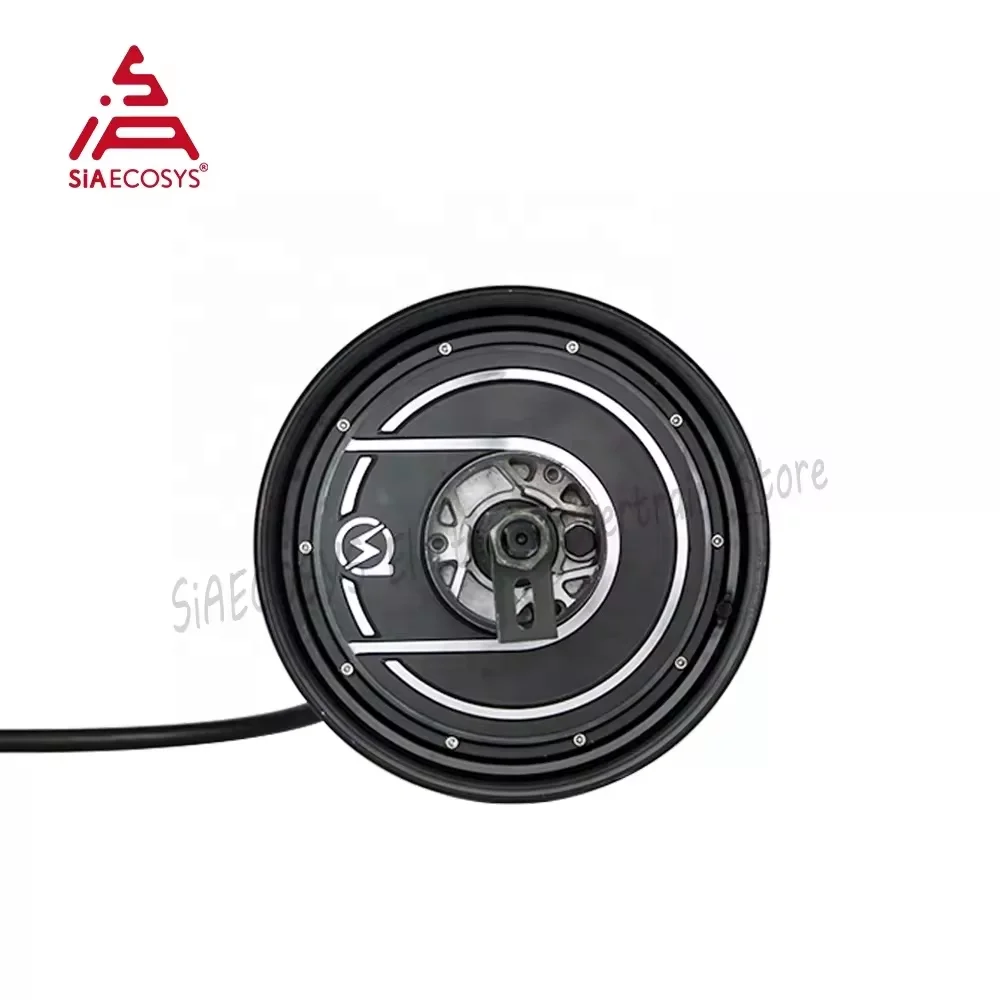 QS Motor 10*2.15inch 7000W QS212 V4 72V 130KPH BLDC Motor Brushless and Gearless in Wheel Hub Motor for Electric Scooter