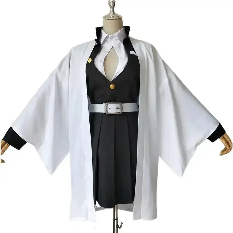 72-й взрослый детский убийца демонов Kimetsu No Yaiba аниме кимоно канродзи Мицури косплей полный комплект парик костюм на Хэллоуин