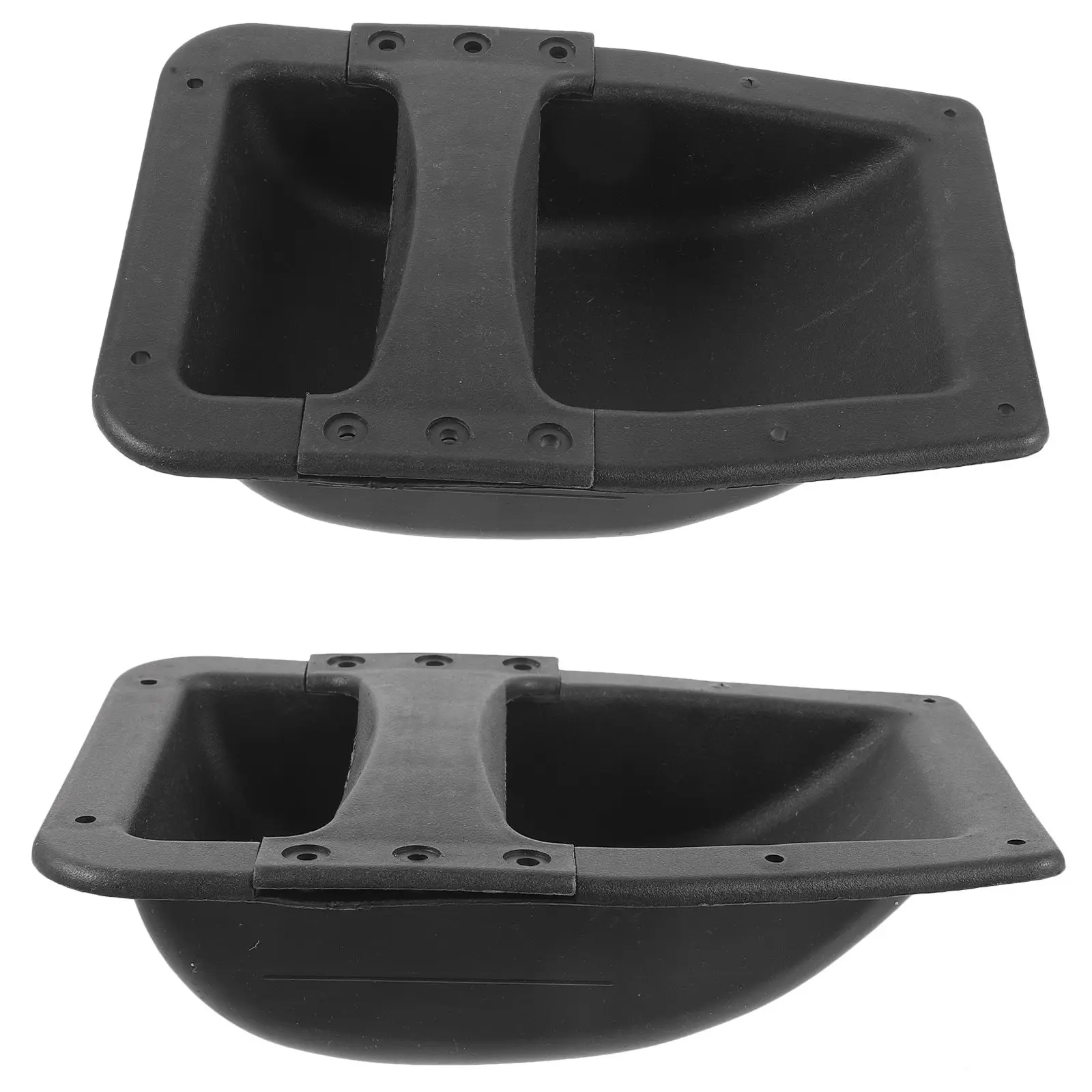 

2pcs Speaker Black Recessed Design for Cabinets Sound Audio Handles Replacement Bar Audio Speaker Accessories Stage Equipment