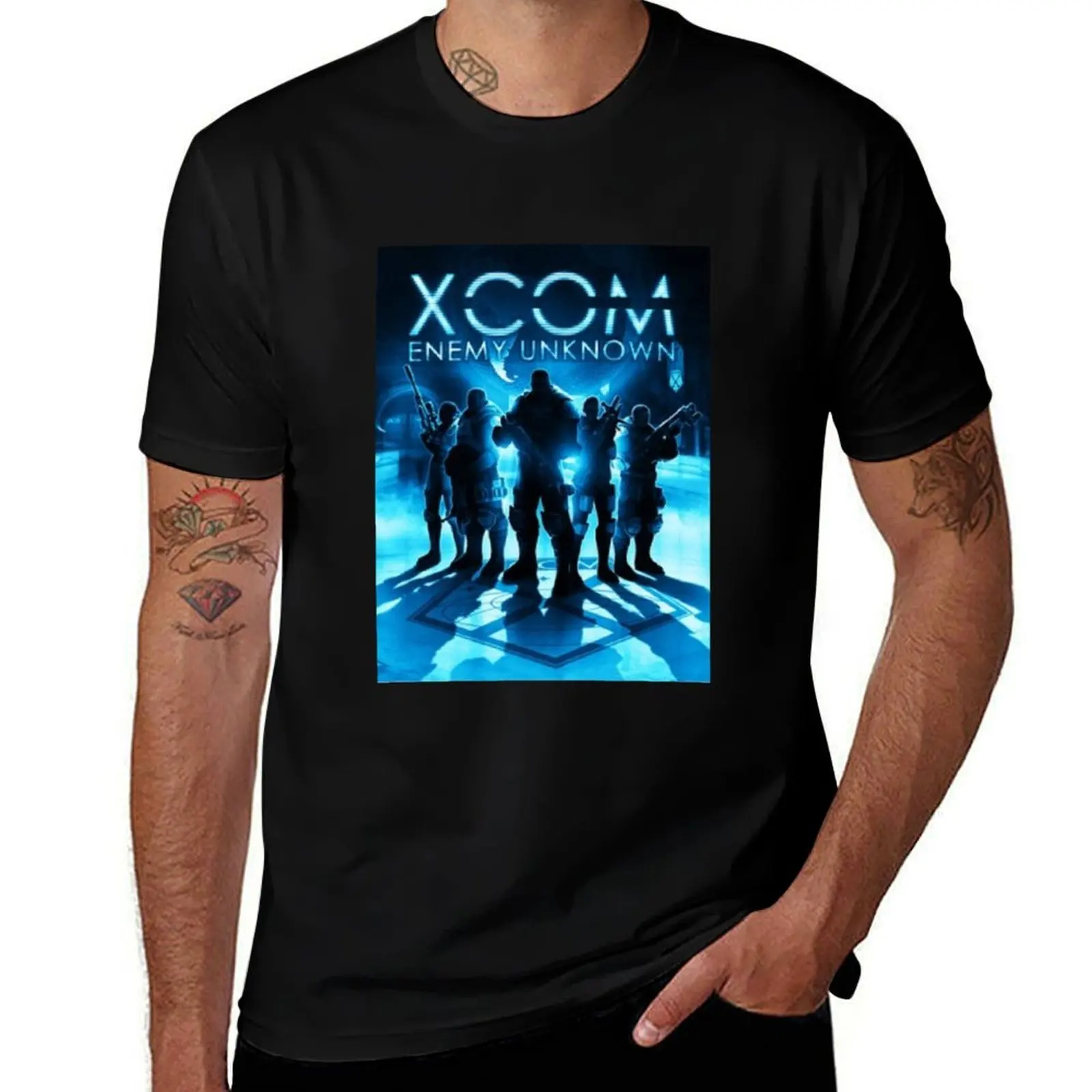 

xcom T-Shirt t shirt man plain t shirts with prints T-Shirt