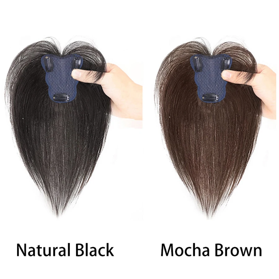 Рисунок 6 - 10-дюймовый топпер из натуральных волос с челкой