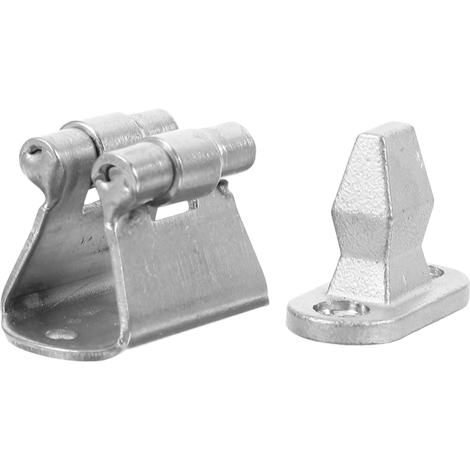 Polished Metal Door Stopper Stainless Steel Door Catch for Yacht Boat Marine Use Firm Fixation Easy Install Space Saving Design