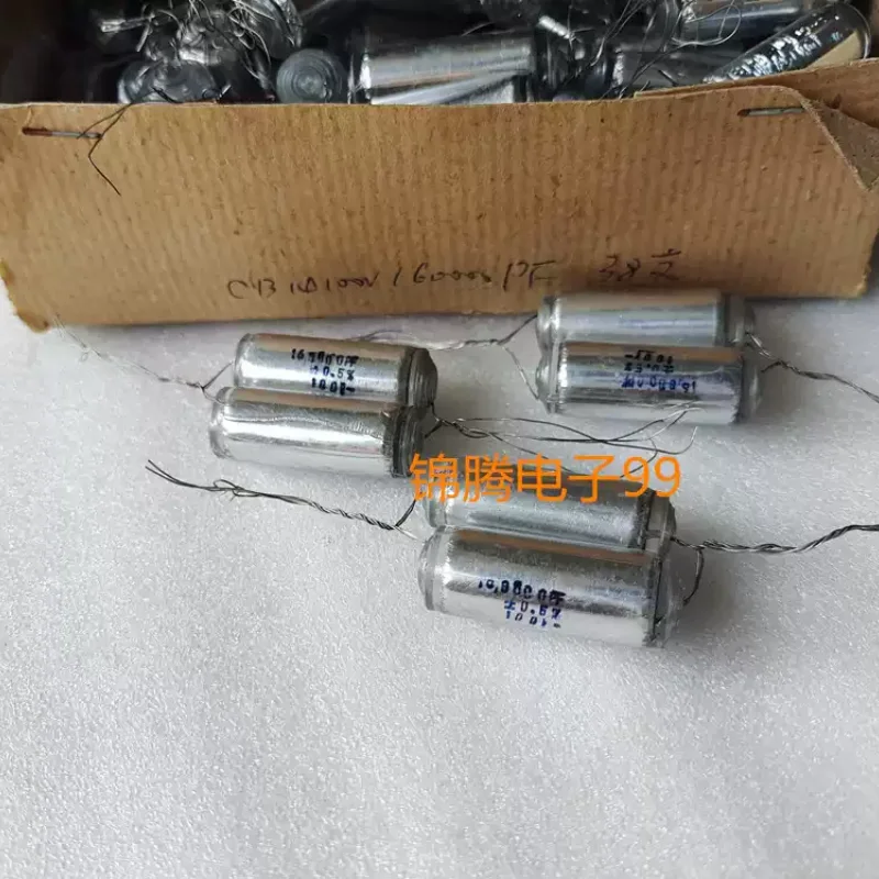 3-10pcs CB14 polystyrene capacitor 100V 0.16UF 160000PF 160NF 0.5% generation 0.15uf