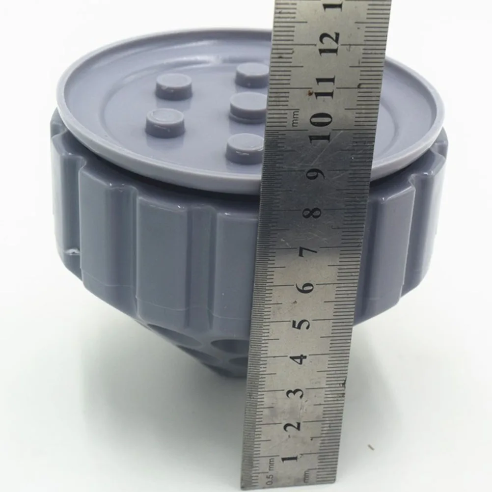 

1pc Rotatable Grinding Head Storage Box Honeycomb Design Bits Organizer Durable Pe Material Nail Drill Bits Container