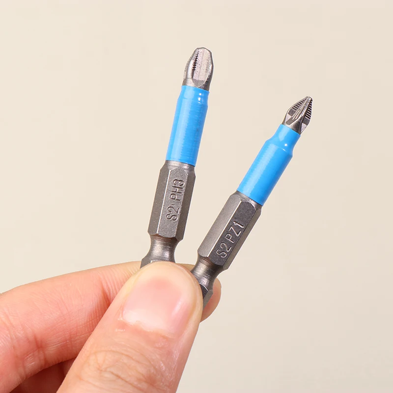 6/12Pcs Durable Hexagonal Handle Anti Skid Electric Screwdriver Woodworking Cross Screwdriver Tool Set PH1 PH2 PH3 PZ1 PZ2 PZ3