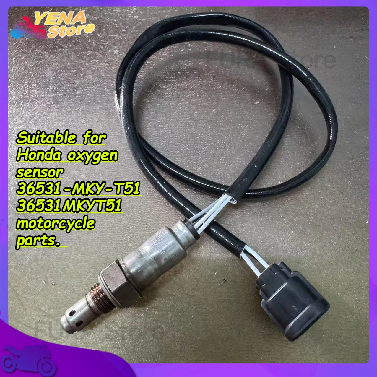 

Oxygen sensor probe O2 is suitable for Honda oxygen sensor 36531-MKY-T51 36531MKYT51 motorcycle parts.