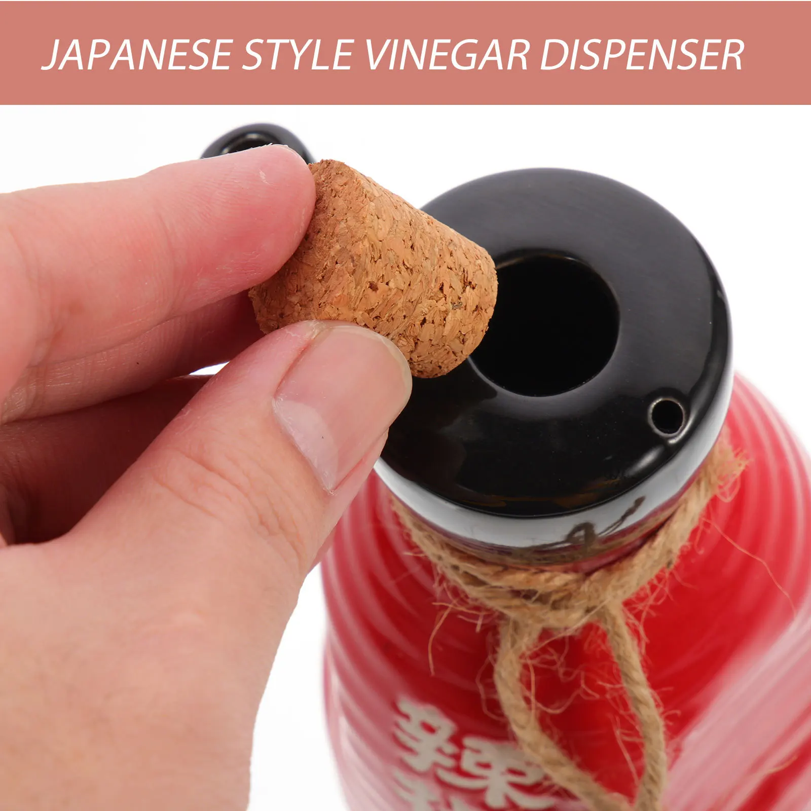 

Ceramic Soy Sauce Bottle Japanese Style Vinegar Dispenser Oil Bottle Kitchen Sauce Container Vinegar Dispenser