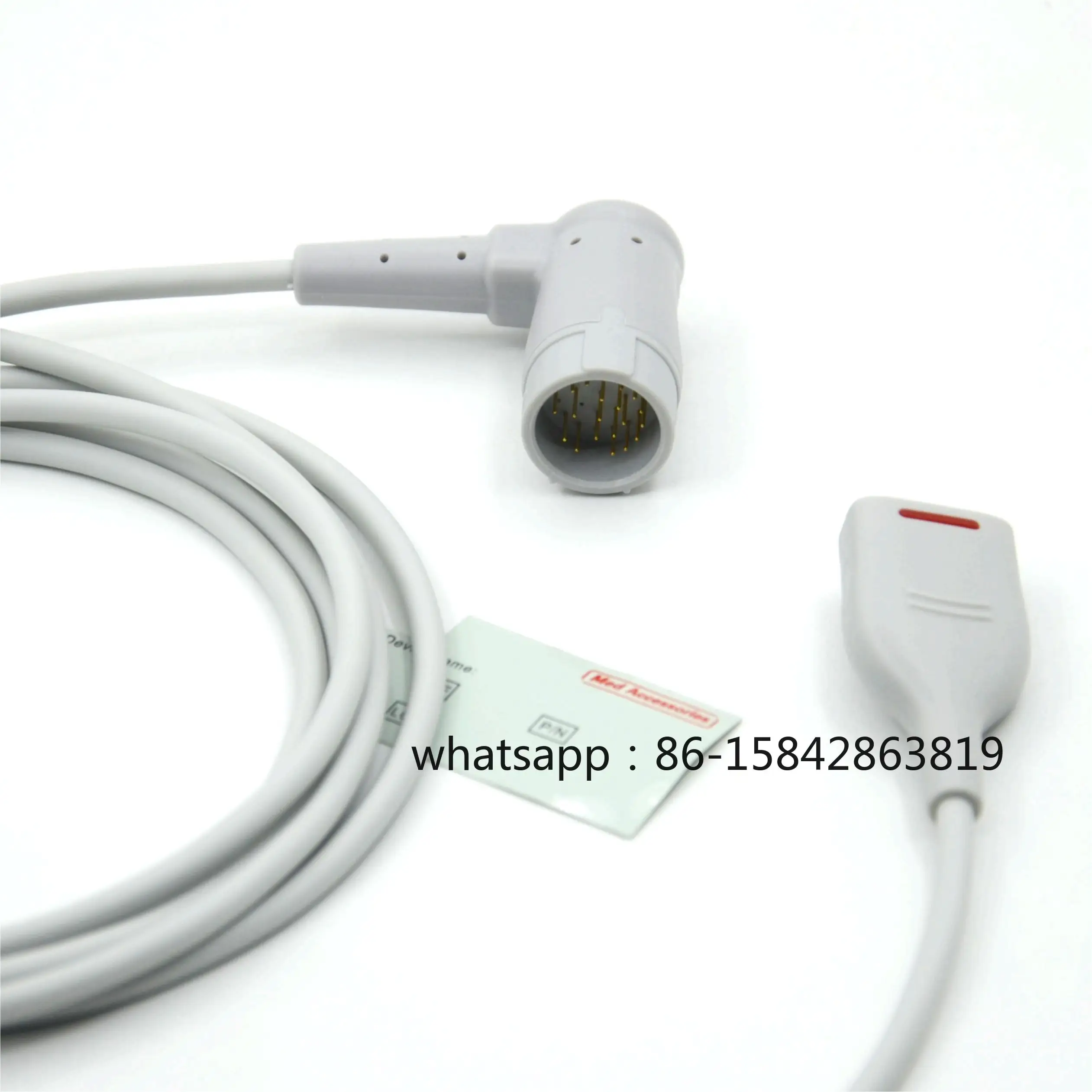 High Quality MASI 25Pin SpO2 Extension Adapter Cable, TPU Reusable Compatible Monitor Accessories, CE/ISO Certified
