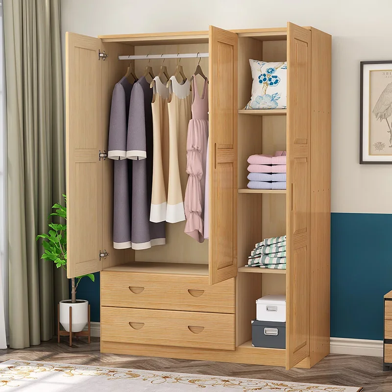 

Pure solid wood, log, pine wood, home bedroom, children's wardrobe, locker, custom cabinet