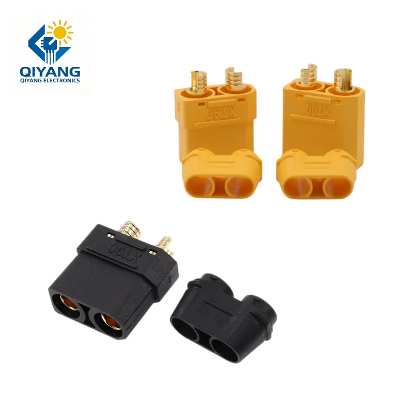 AMASS XT90H-F/M Model Aircraft Lithium Battery Connector High-Current ESC Gold-Plated Charging PlugA