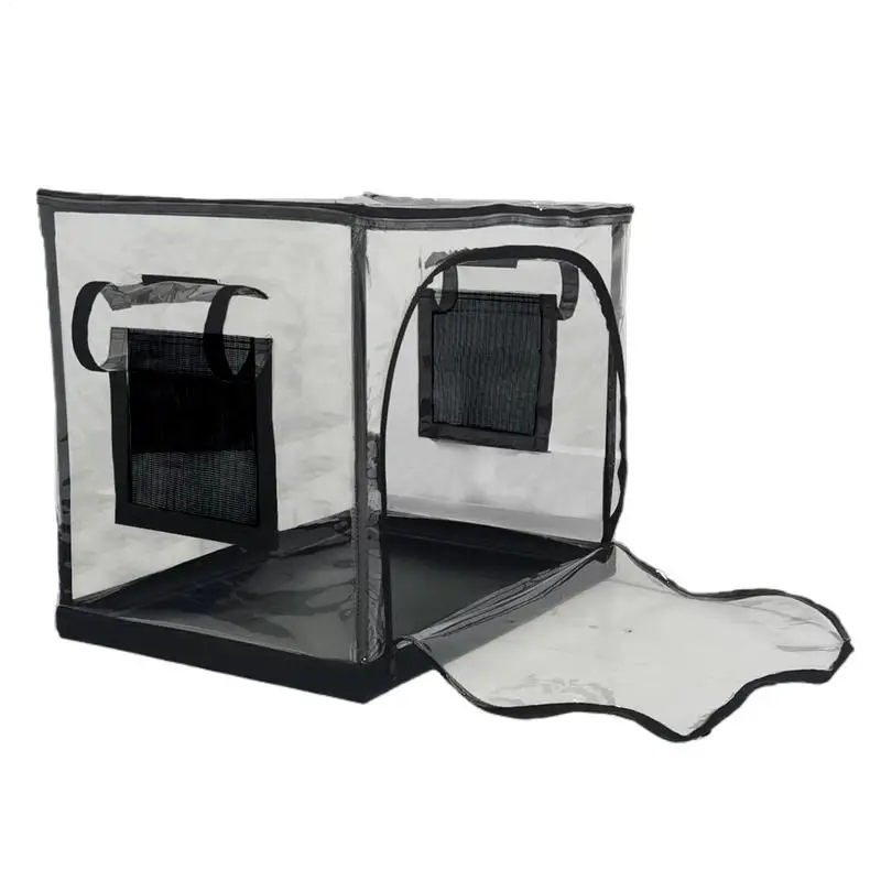 

Bearded Dragon Enclosure Portable Tent For Spider Clear Reptile Tank Enclosure For Snake Gecko Bearded Dragon With Waterproof