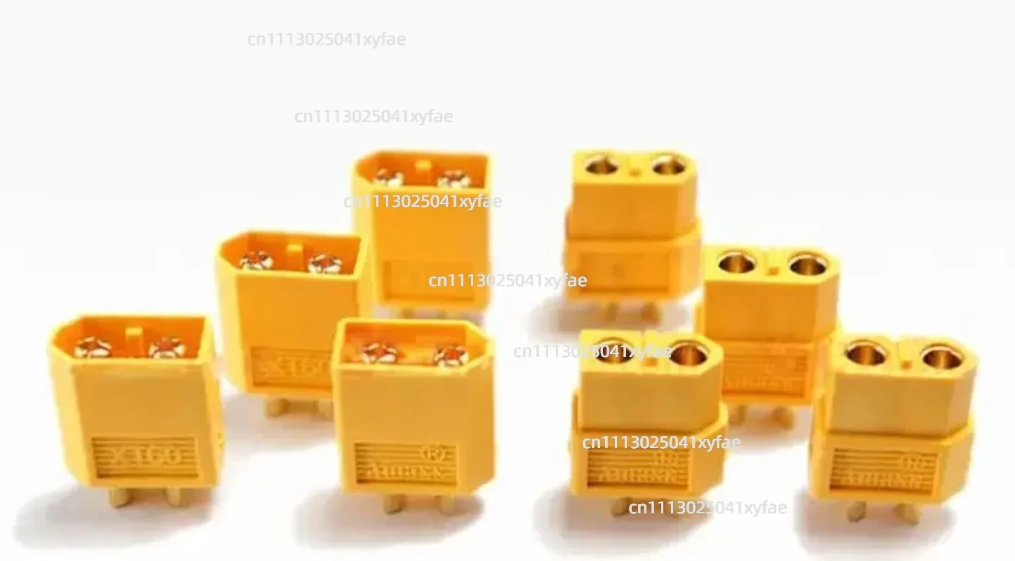XT60 Male Female Connector 30-65A 500V 2 Pin for 12AWG Cable Power ESC Wiring