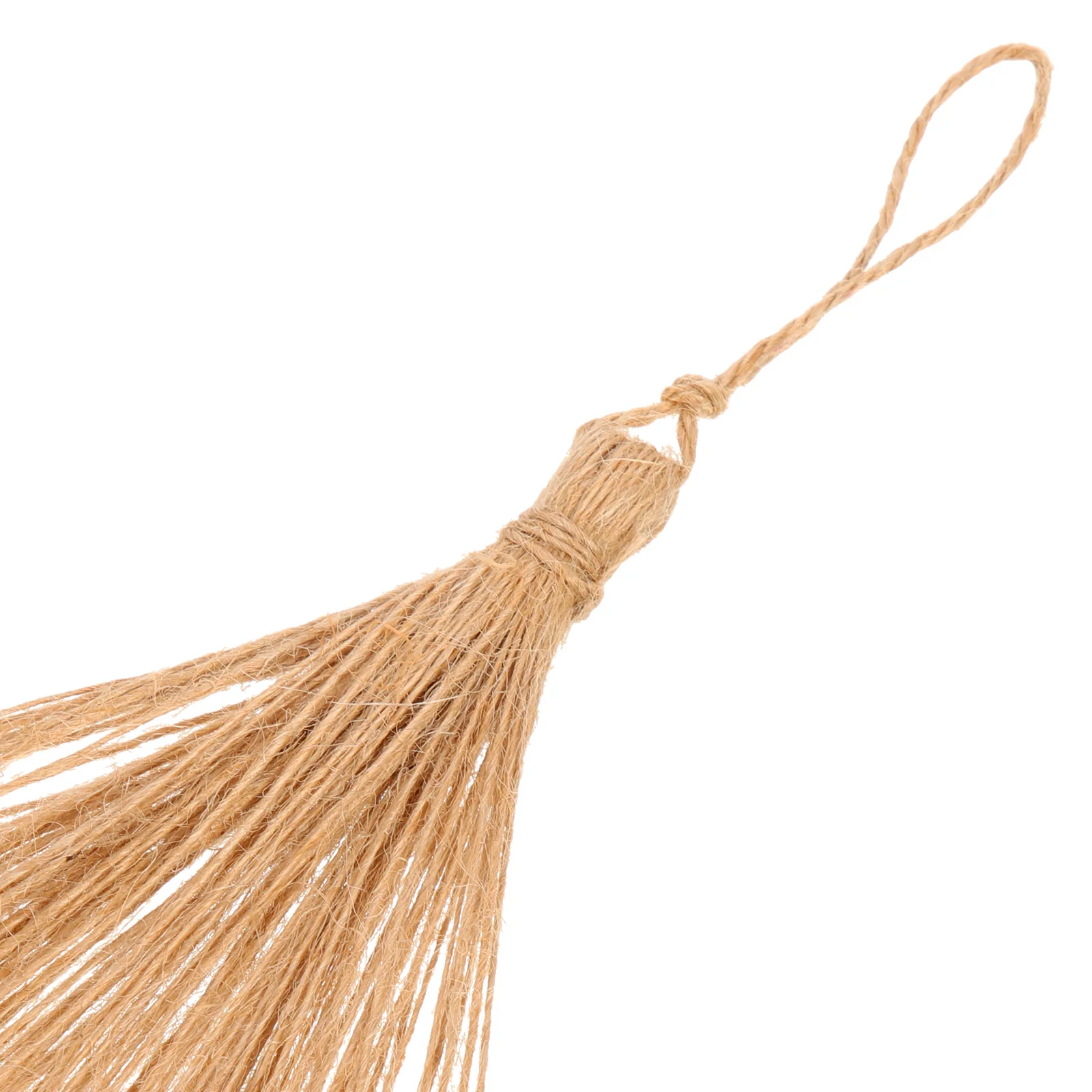 6개입 천연 황마 태슬 장식, 휴일 테이블, 장식대, 웨딩 파티, 가을 홈 디자인, 황마 걸이형 태슬 가랜드