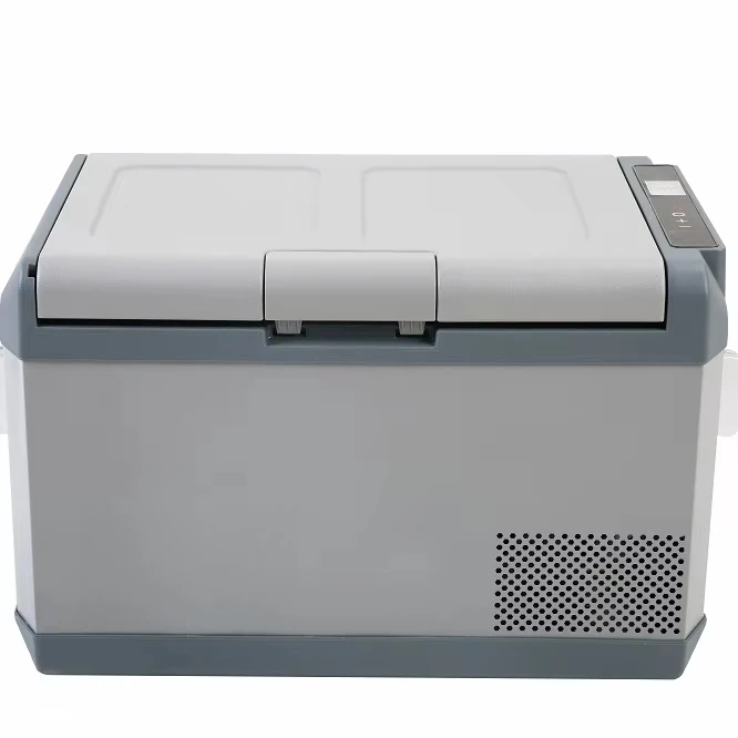 CoolRide 46L Portable Refrigerator Cooler 12v Dc Dual Zone Powerful Compressor 3 Stages Battery Monitor for Car