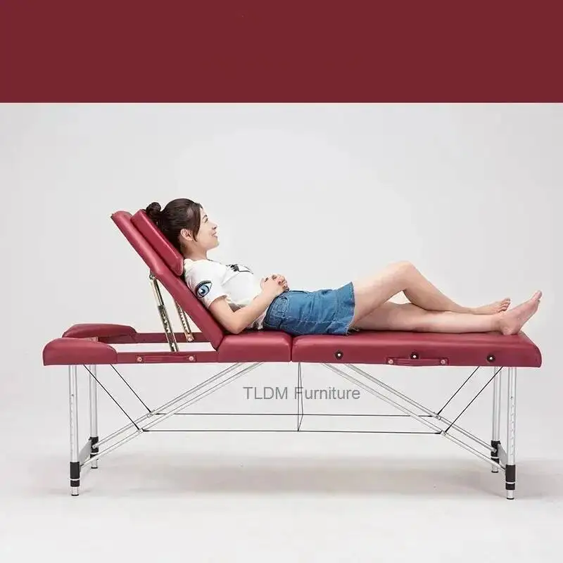 

Многофункциональная портативная массажная кушетка для наращивания ресниц и массажа шейного отдела позвоночника, мебель для салонов красоты