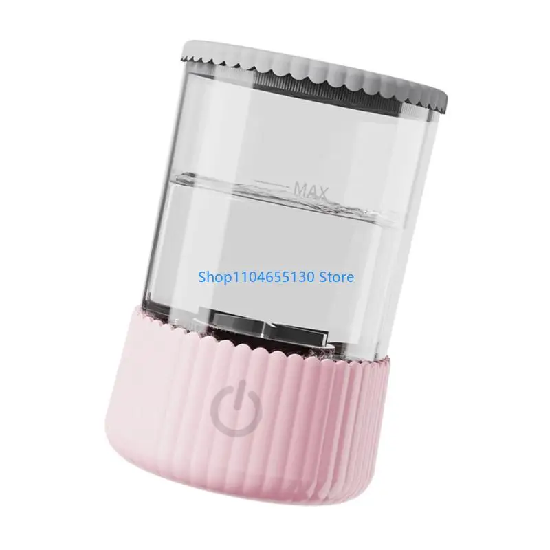 

Portable Electric Cosmetic Brush Cleaner Rechargeable Cosmetic Brush Cleaner Machine Easy Carry For Travel Home Use