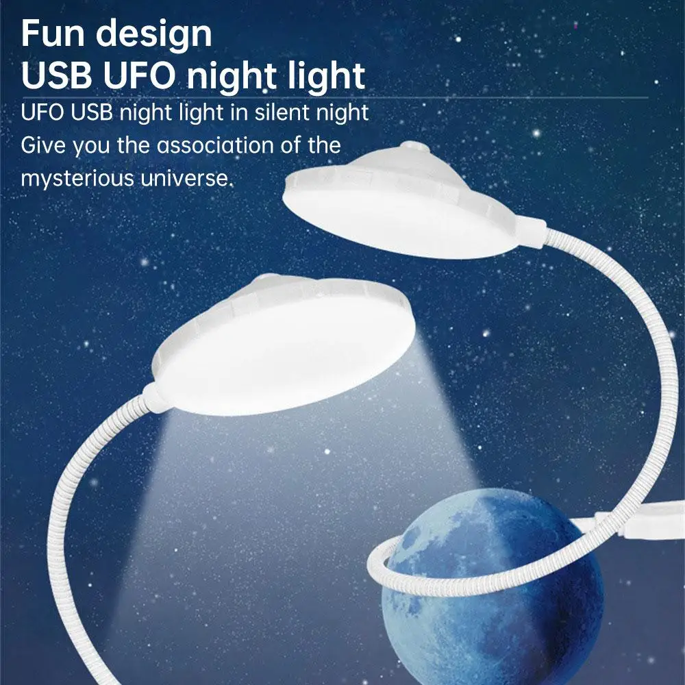 Astronaut Night Light Fashionable Two-tone Lighting Soft Light One Click Switch Bend As You Like Home Decoration Keyboard Light