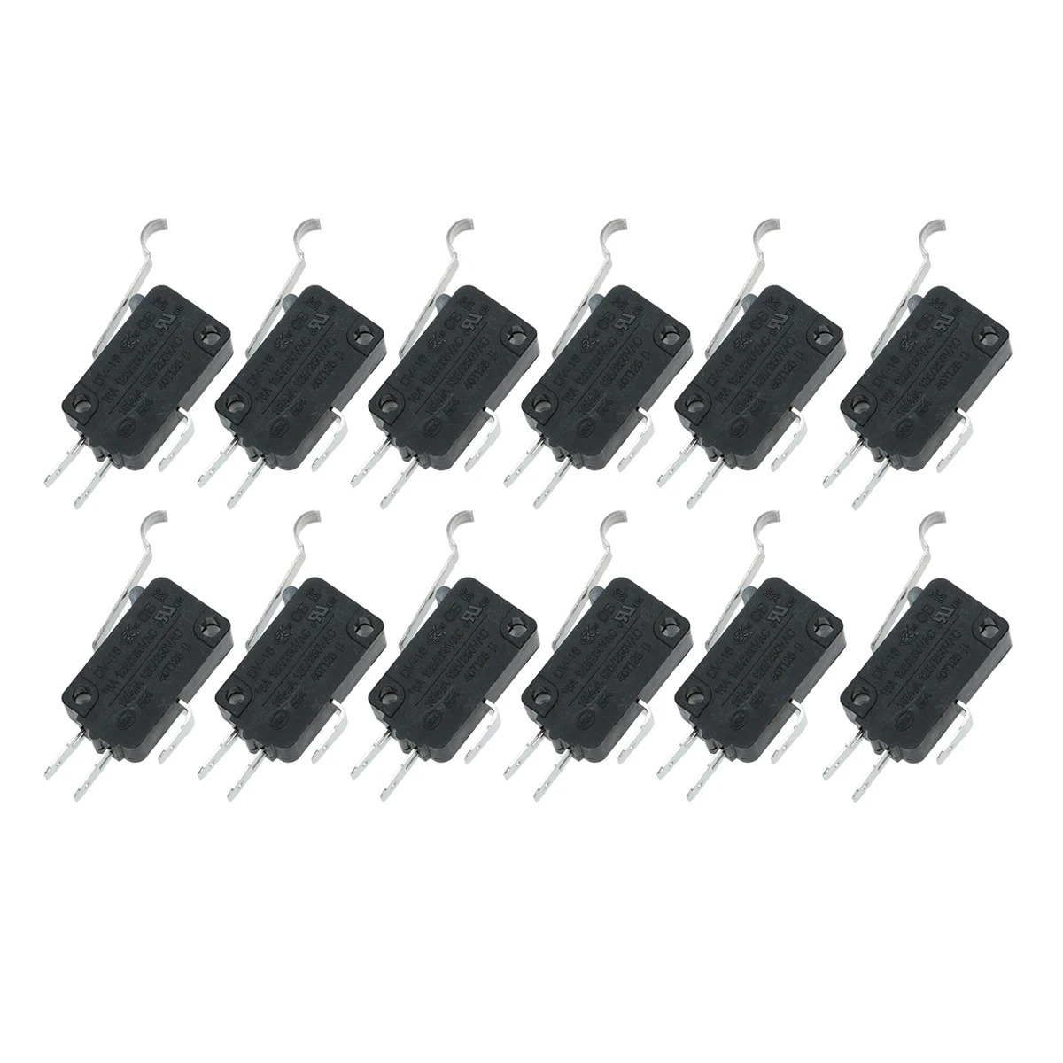 

12 pcs Types Home Electric Appliance Electronic Micro Limit Switch Limit Switch Types