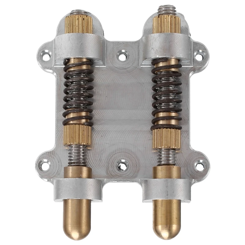 Tapón estabilizador de puente de trémolo doble de latón para guitarra, dispositivo estabilizador, ajustador de armado, estilo ESP
