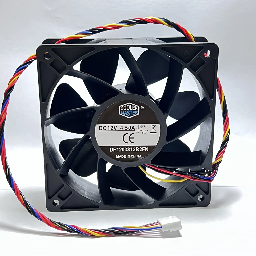 Avalonminer 1246 alta velocidade ventilador de refrigeração/placa controle dc 12v 4.50a 12038 120x120x38mm df1203812b2fn original