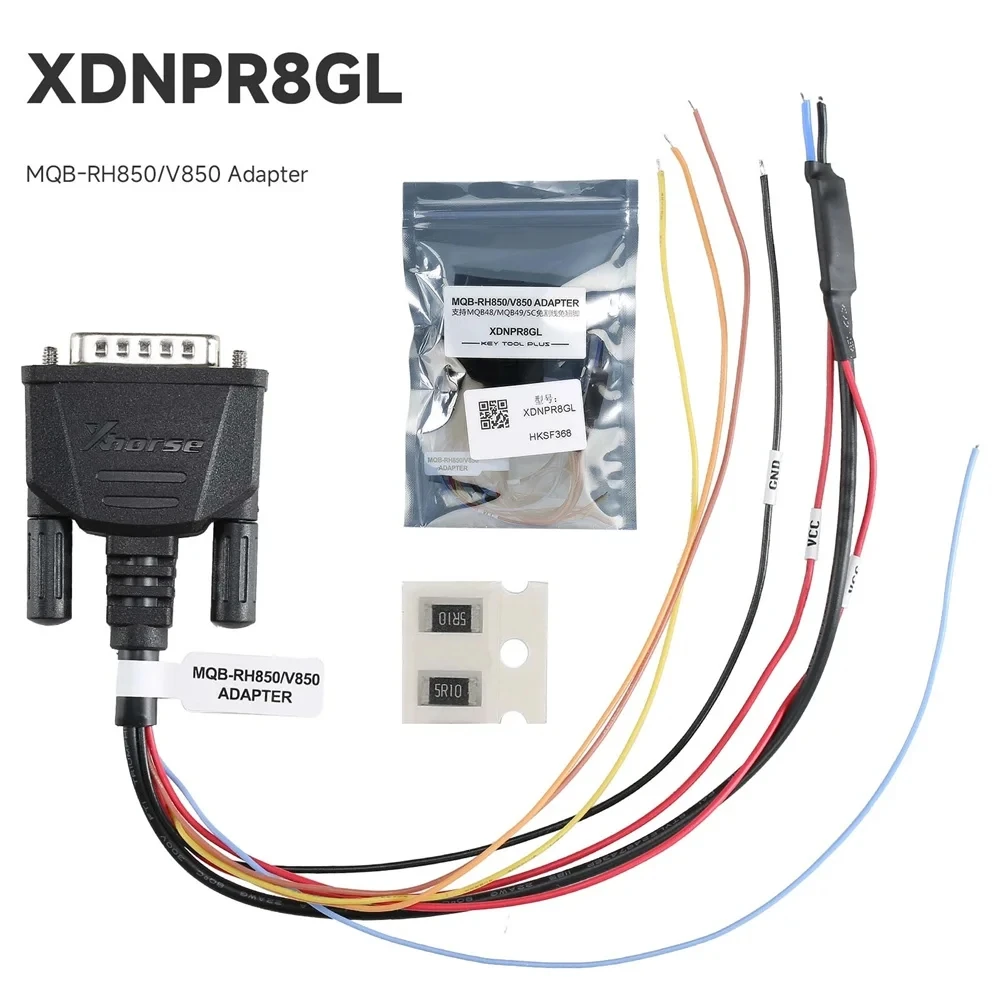Picture 5: Xhorse VVDI XDNPR8GL MQB-RH850/V850 Adapter Cable For VW 4th IMMO Cluster Calibration Only For Xhorse Key Tool Plus Programmer