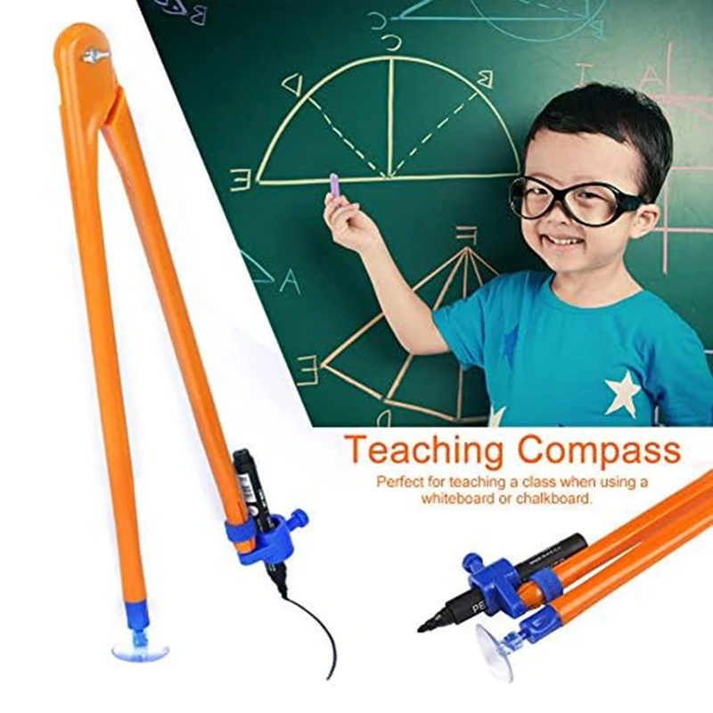 4 Pcs Math Compass For Geometry Geometry Tool Stationery Supplies For Drafting, Drawing, Math